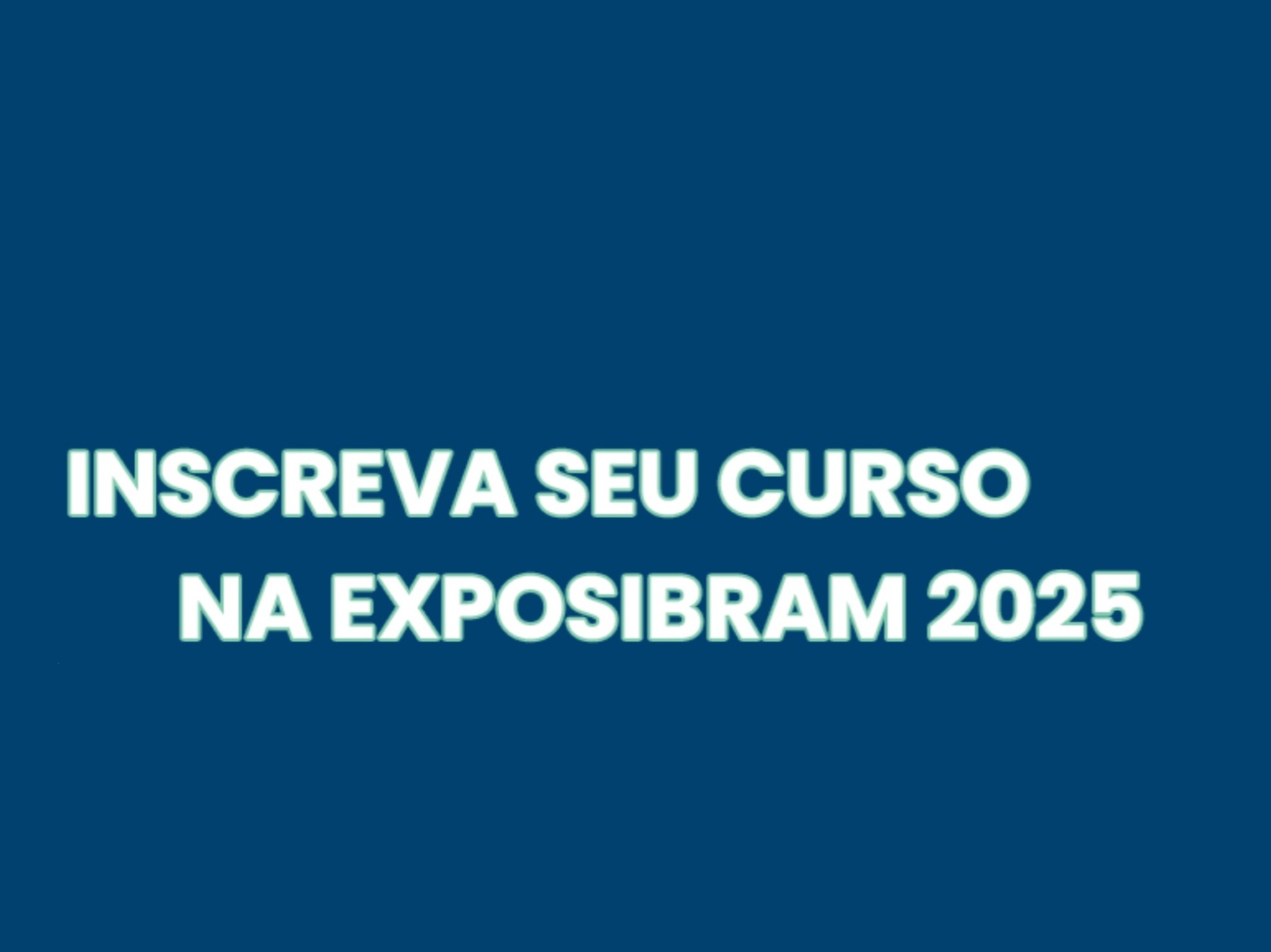 IBRAM abre edital para seleção de minicursos na EXPOSIBRAM 2025