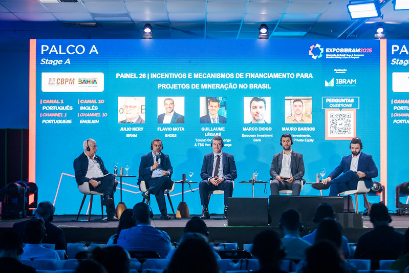 Painel da EXPOSIBRAM 2025 discute novos caminhos de financiamento para projetos de mineração no Brasil