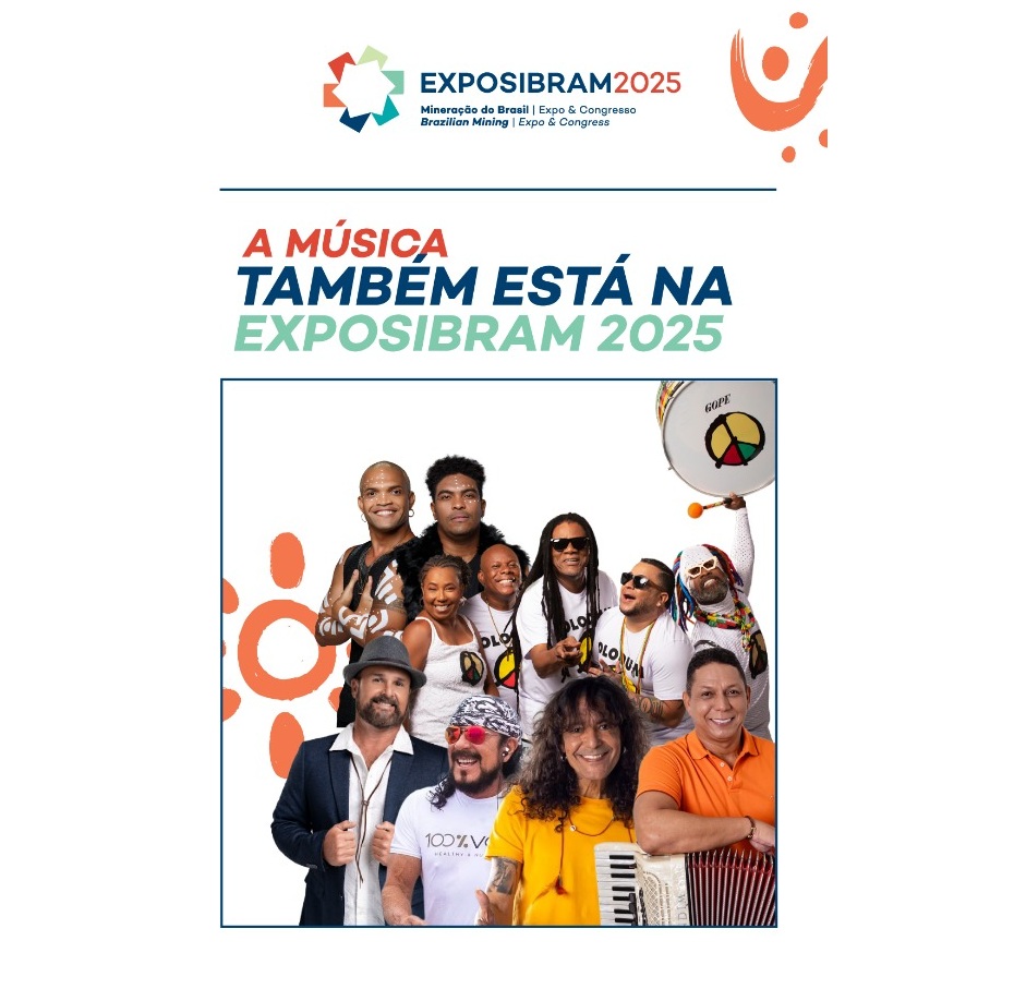 Mina de Sons: EXPOSIBRAM 2025 exalta ritmos da Bahia em noites exclusivas de shows