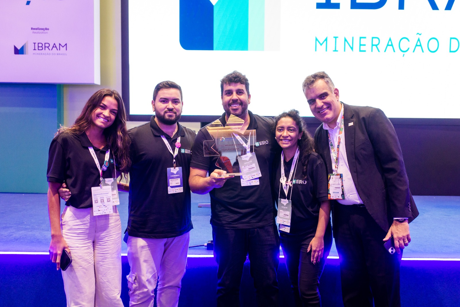 Empresas se destacam na EXPOSIBRAM 2025 e conquistam prêmios pelos melhores estandes